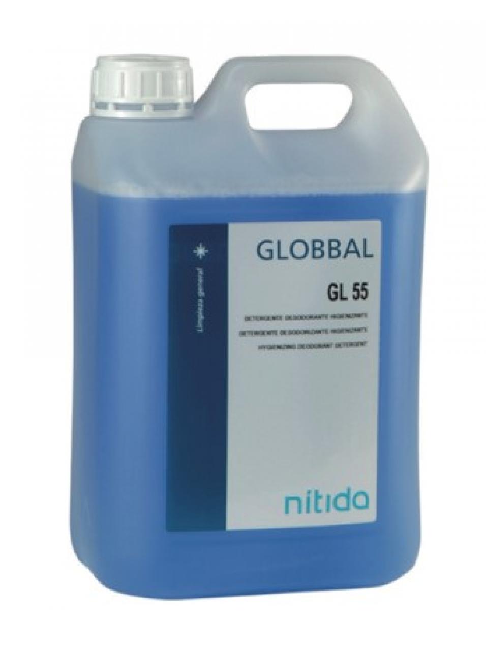 Desinfectante detergente desodorizante GLOBBAL GL 55.
