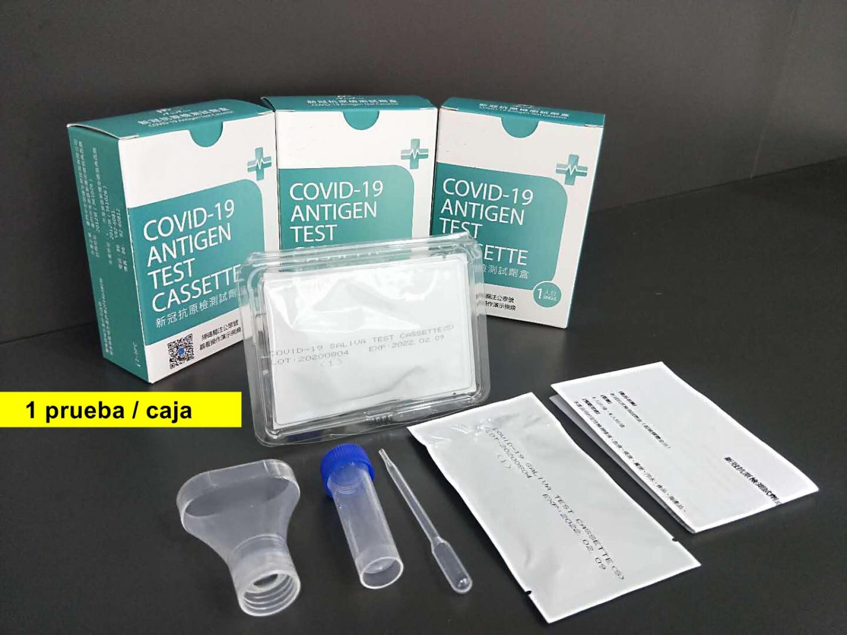 Test rápido Antígeno para detección  de Covid-19